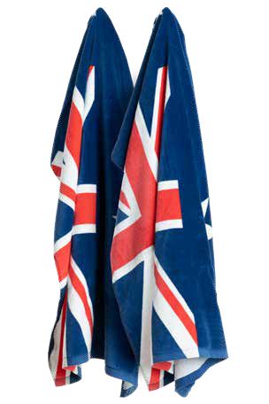 Aussie Flag Beach Towel